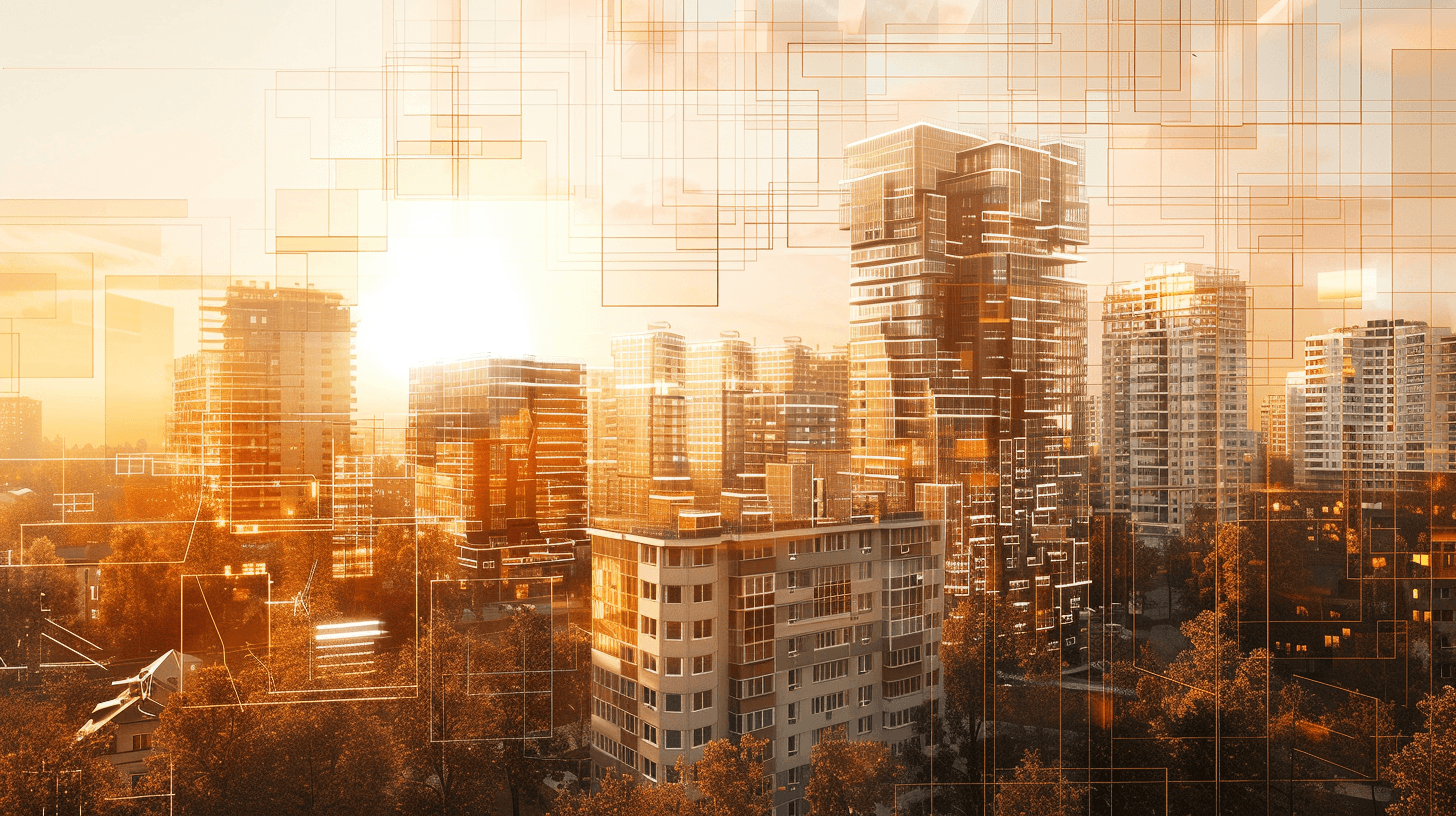 Modern multifamily housing development